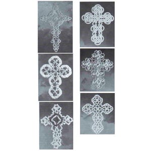 Crochet PATTERNS EASTER, Crochet Cross Bookmark Pattern, Easter Cross, Gift Easter for Book Lovers, Gifts, Handmade Crochet pdf English Only