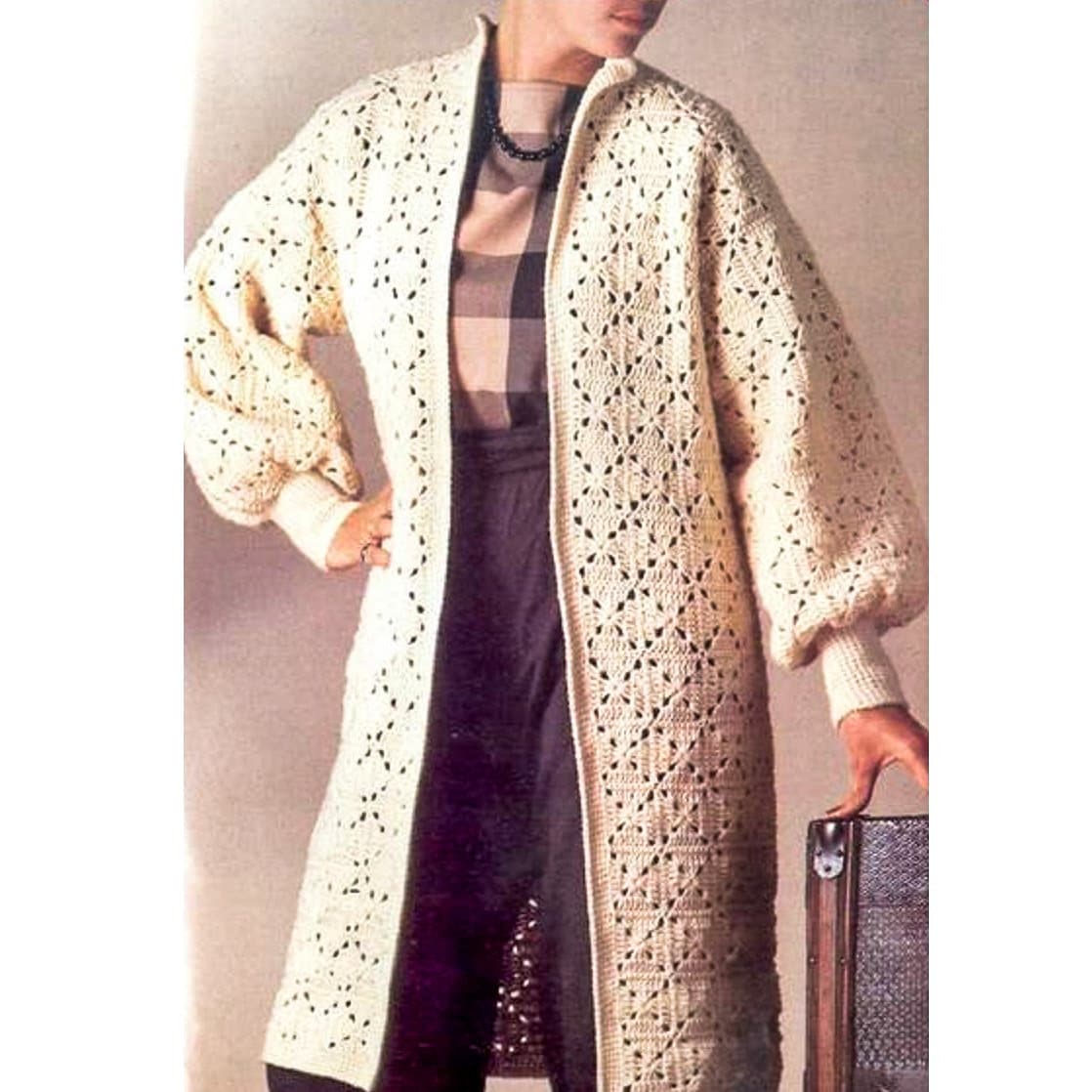 40 Long Cardigan Crochet Patterns for Stylish Layers in Every Season 16 Crochet Long Cardigan