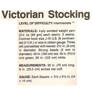 Christmas Stocking CROCHET PATTERN, Crochet Christmas Patterns ...