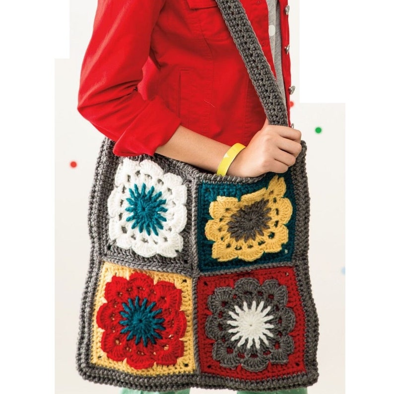 Crochet Tote Bag Pattern PDF Instant Digital Bag Pattern Etsy