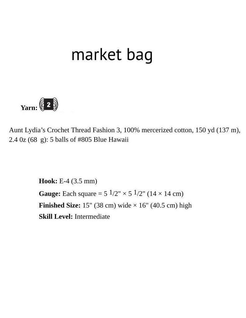 Market Bag Pattern Crochet PDF Instant Digital Crochet Bags Handbags ...