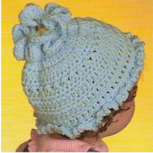 Easy CROCHET PATTERN, Baby Crochet Pattern, Crochet Hat, Crochet Beanie, Hat Pattern, Crochet Hat Pattern, PDF download, English Only