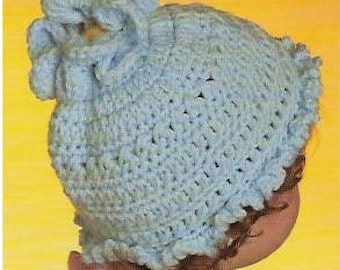 Easy CROCHET PATTERN, Baby Crochet Pattern, Crochet Hat, Crochet Beanie, Hat Pattern, Crochet Hat Pattern, PDF download, English Only