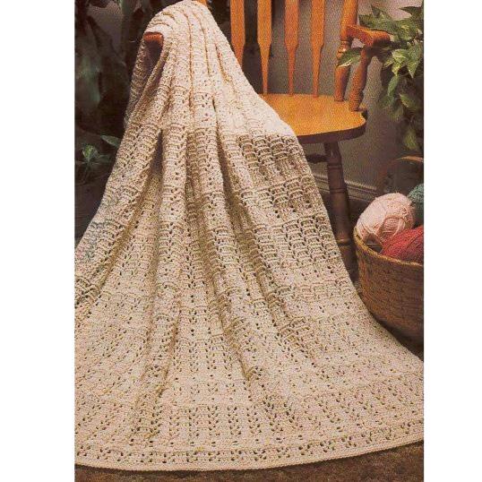 Easy CROCHET PATTERN, Crochet Blanket Pattern, For the Love of Texture Afghan, Heirloom Blanket, Blanket, Throw, Bedspread, pdf English Only