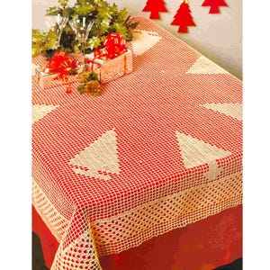 VIRKAT JULGRANSMÖNSTER, Julduk, Virkade Julklappar, Julduk, Virkad Jul, Direkt Nedladdning PDF