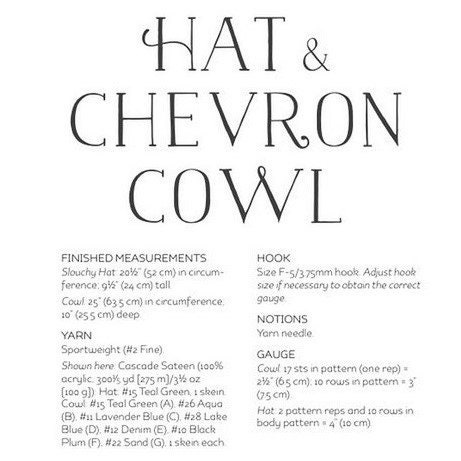 Crochet Slouchy Hat Pattern PDF Instant Digital Crochet Cowl Patterns ...