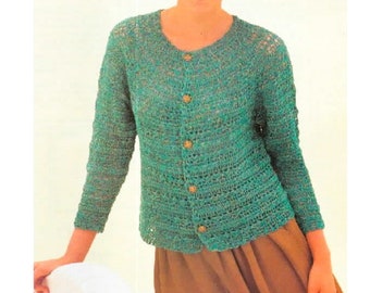 CROCHET Raglan Sweater PATTERN, Crochet Raglan Pattern, Raglan Cardigan, Crochet Raglan Sweater, Top Down in the Round, Instant Download