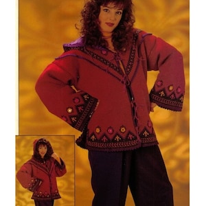 Coat Pattern for Women PDF Instant Digital Crochet Coat Pattern Download Oversized Cardigan Crochet Pattern