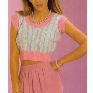 CROCHET PATTERN, Crochet Top Pattern, Women Crochet Pattern, Crop Top Pattern, Beach Cover-Up, Festival Top, PDF Instant Download