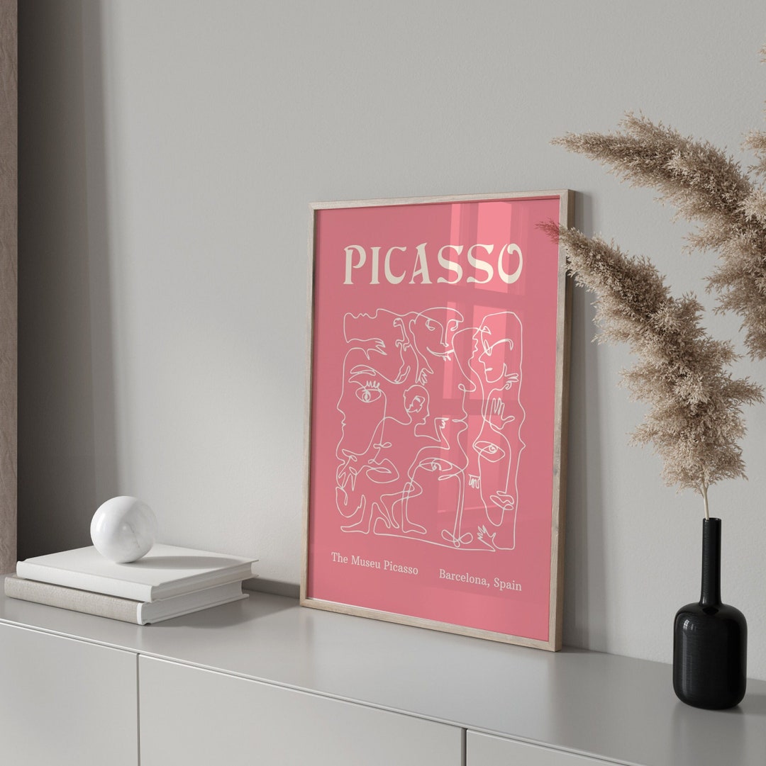 Picasso Line Drawing Print digital Art Download abstract Pink Picasso picasso-line-drawing-print-digital-art-download-abstract-pink-picasso