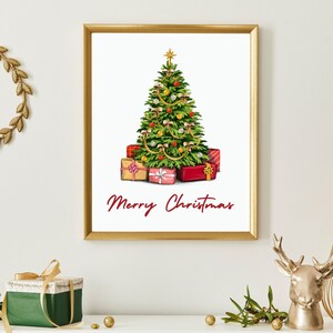 Gallery Set of 6 Christmas Prints,holiday Wall Decor,xmas Poster Bundle ...