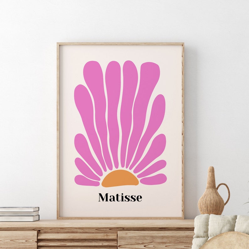 Abstract Botanical Flowers Print Digital Download Wall Print - Etsy