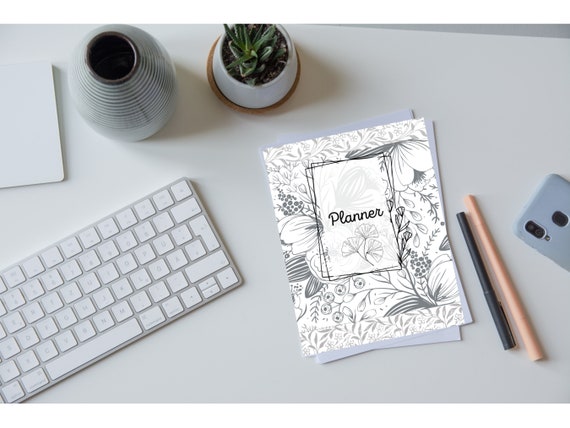 PRINTABLE Daily Weekly Monthly Planner Pages | Etsy