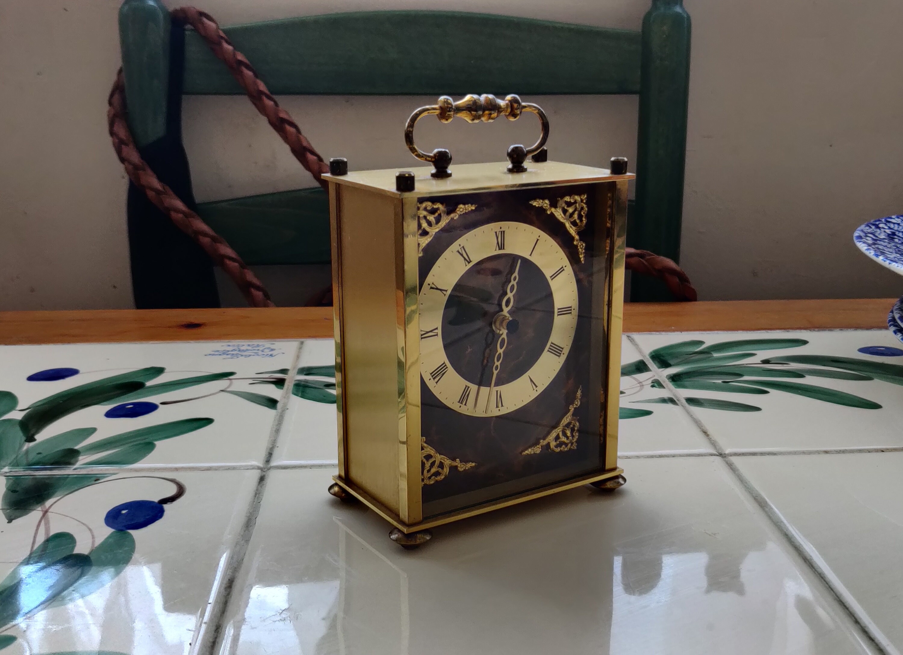 Vintage Brass Quartz Carriage Clock by Staiger Etsy UK