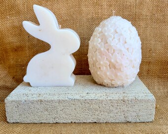 Easter Decorative Candle - Easter Bunny & Egg Candle