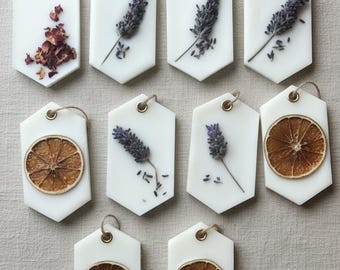 Coconut and Lime Scent Hanging Freshener, Scented Fresh Wax Sachet