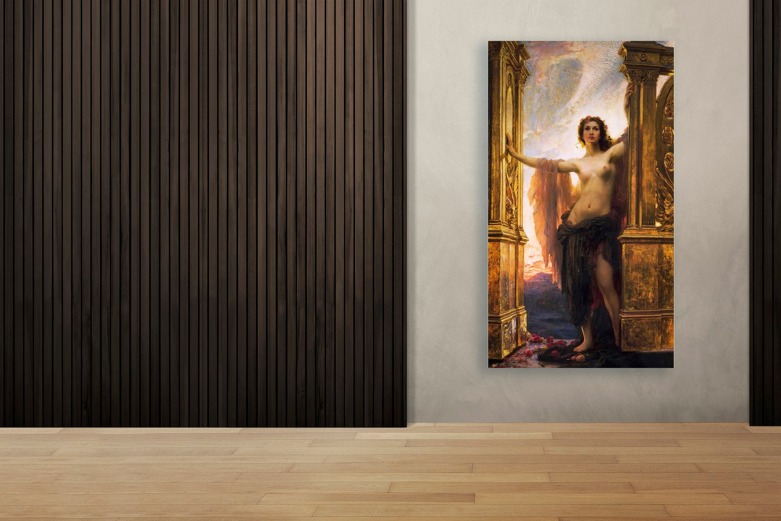 Herbert James Draper. the Gates of Dawn Edit. Erotic Print on Etsy