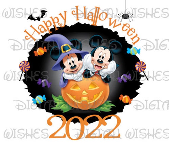 Minnie Halloween 2022 Mickey And Minnie Mouse 2022 Halloween Vacation Image Png Etsy