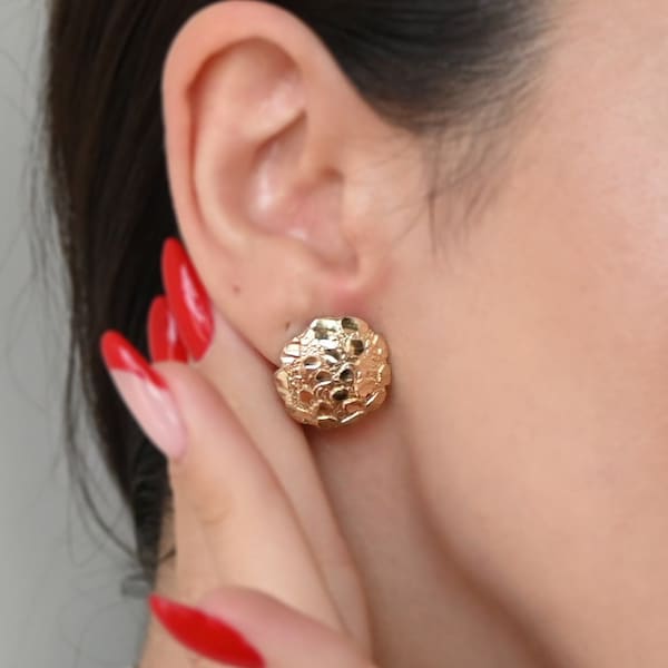 Orecchini In Oro Bianco 18k Con Contorno In Diamanti E Diamante Centrale Di 0 10 Ct Circa Ref Wore7264bb 1910 - Foto 9