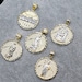 1/3 CT. T.W. Diamond Last Supper Necklace Charm in 10K Gold