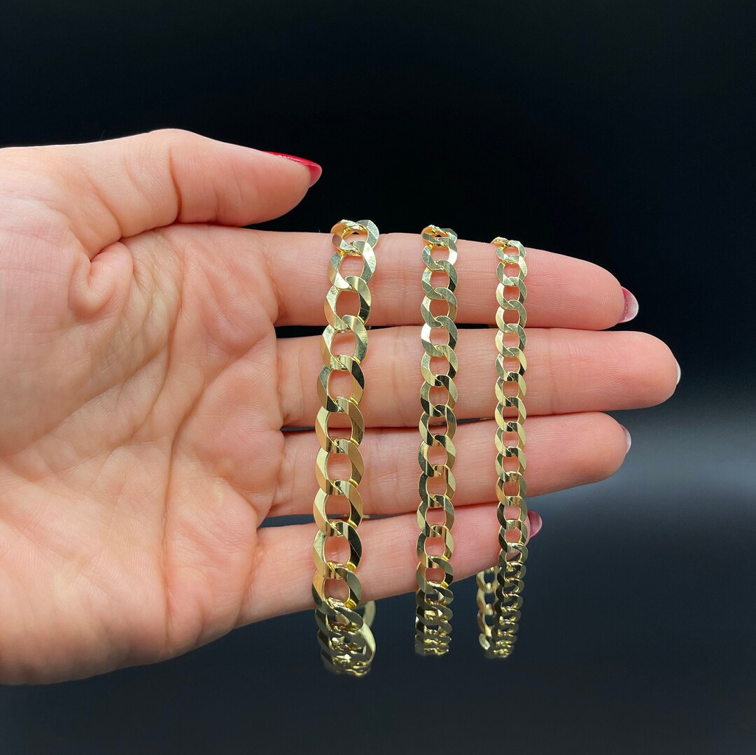 10K Miami Cuban Link Bracelet - 7mm – Garcia's Jewelry Miami