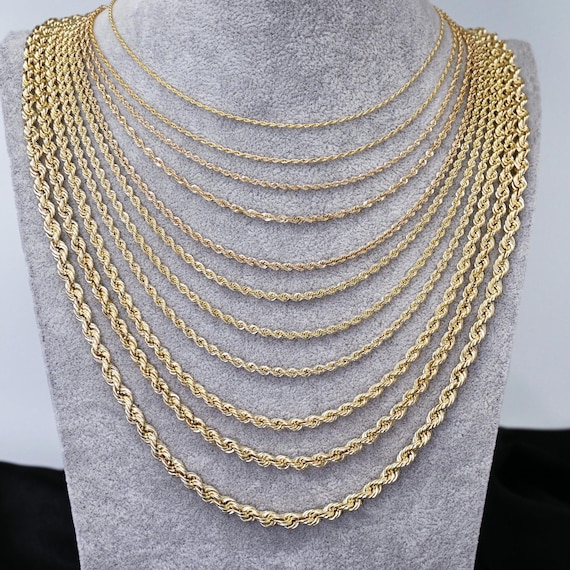 1.6mm Sterling Thai Diamond Cut Rope Chains - 16 1.6mm Sterling Thai Diamond Cut Rope Chains - 16