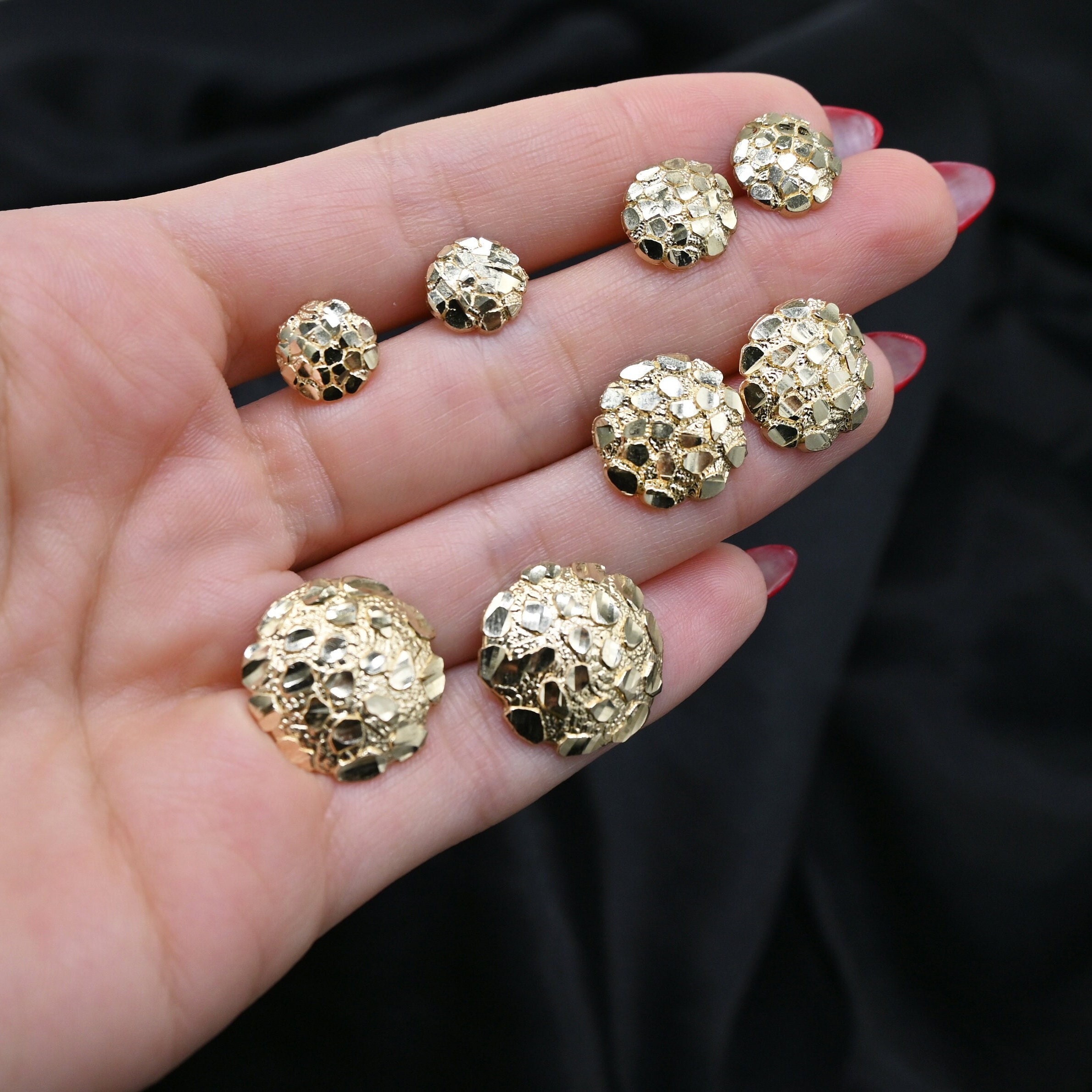 Orecchini A Perno 14k O 18k | Prodotti In Italia | Oltremare - Foto 13