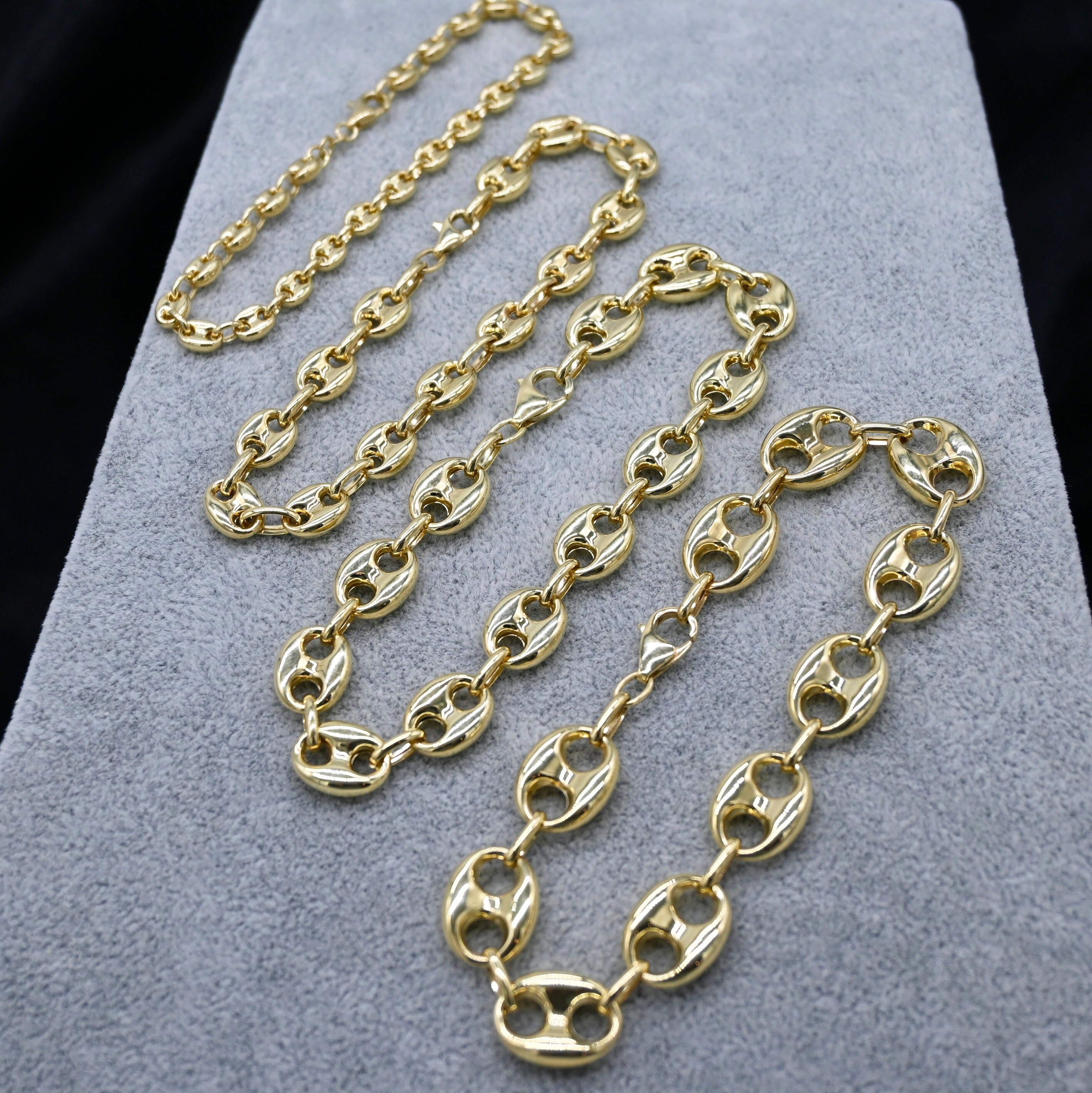 Bracciale Uomo Maglia Marinara Oro Giallo - De Stefano Gioielleria - Foto 2