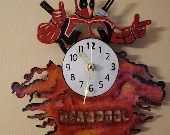 Deadpool Clock