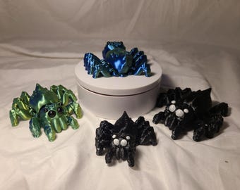 Jumping spider, Small flexi 3d printed