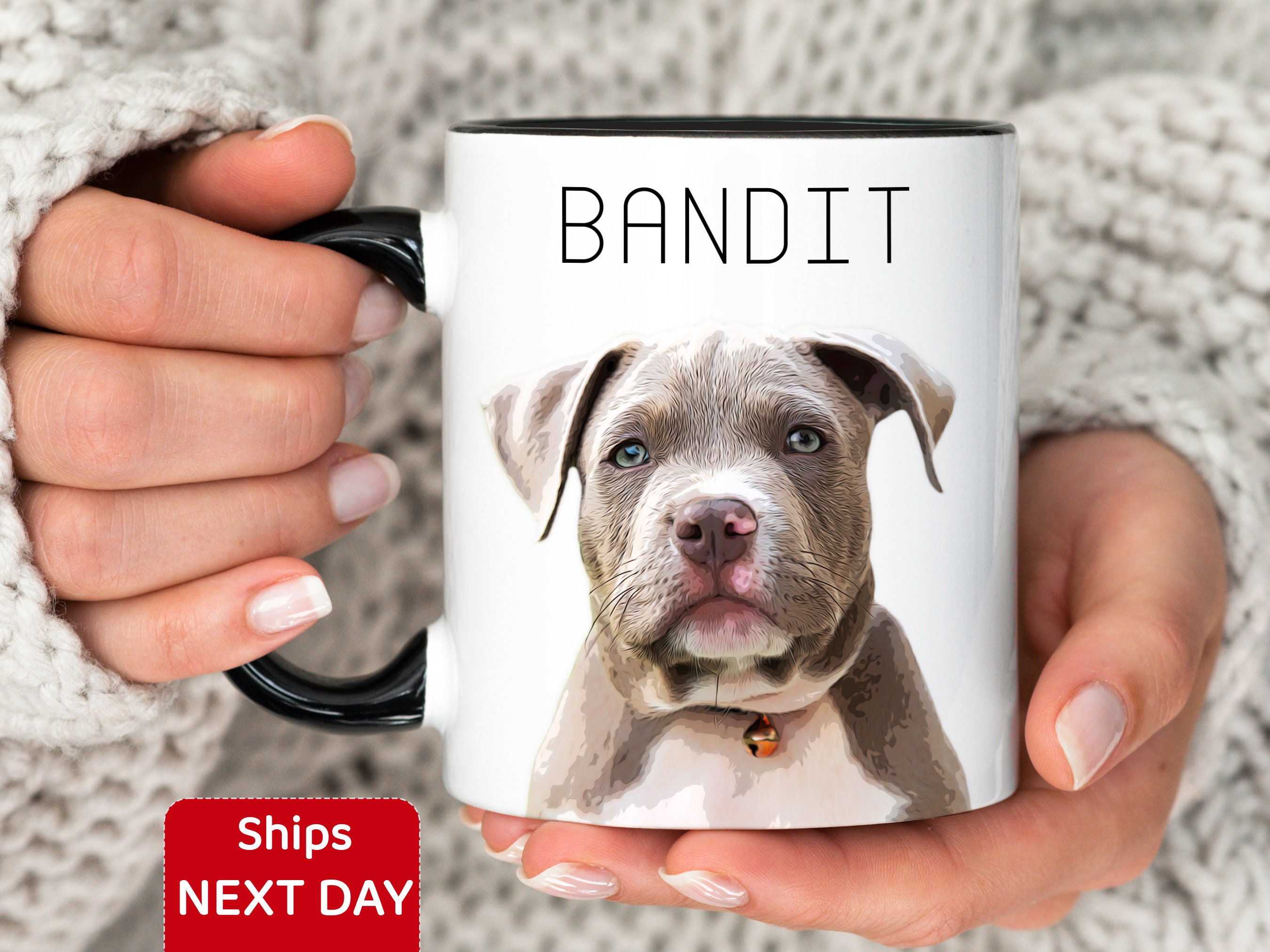 Custom Dog Mugs Etsy