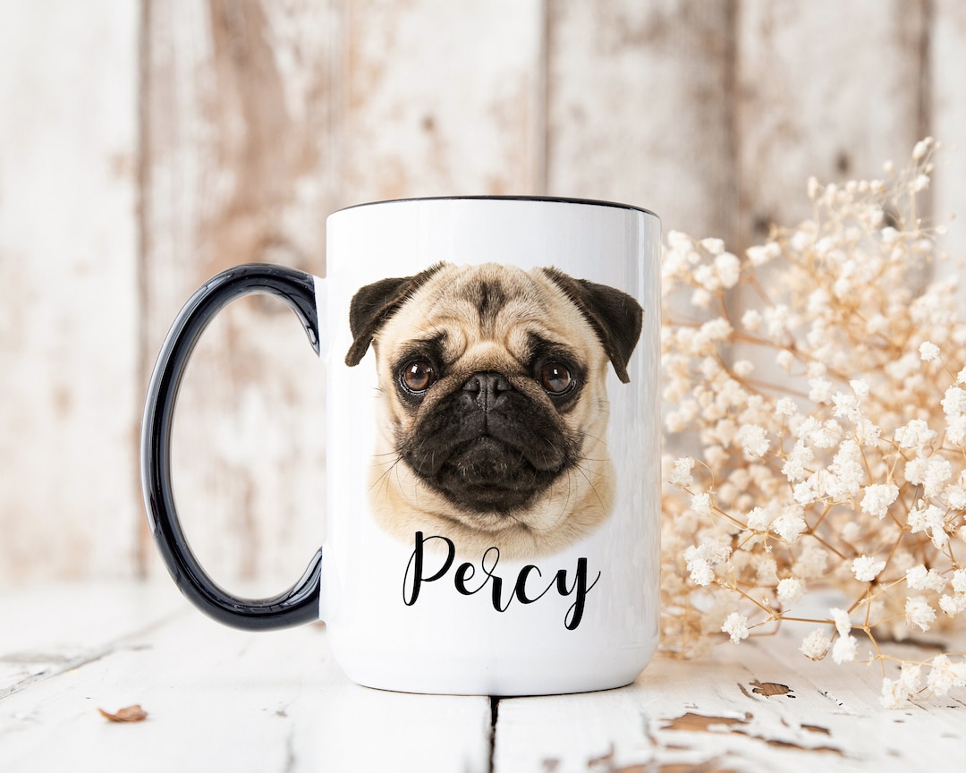 Mug With Angel Wings Personalized Dog Coffee Mugs Custom Dog Mug
