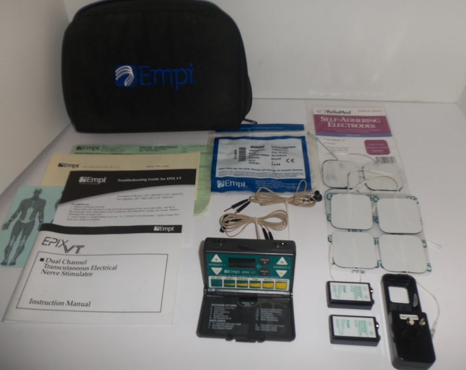 Vintage Empi EPIX VT Dual Channel Transcutaneous Electrical Nerve