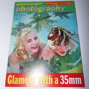 Vintage 1959 Glamour Meisje Fotografie december 1959 Jayne Mansfield Bert Penrose
