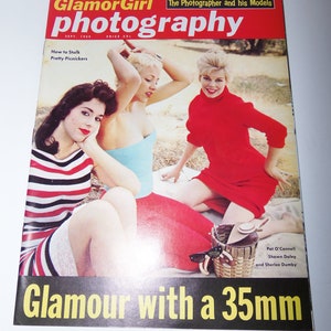 Vintage 1959 Glamor Girl Photography September 1959 Jayne Mansfield Shawn Daley