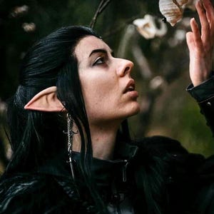 Classic - Elfen Ohren Latex Prothetik Hobbit Fee Cosplay Kostüm Larp Elfen Felifae
