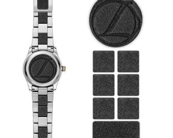 Waterproof Watch Adjustment Cushions, Neoprene Band Cushions for Loose Metal Bracelet, Snug Fit for Swimming, Diving & Sweaty Wrists