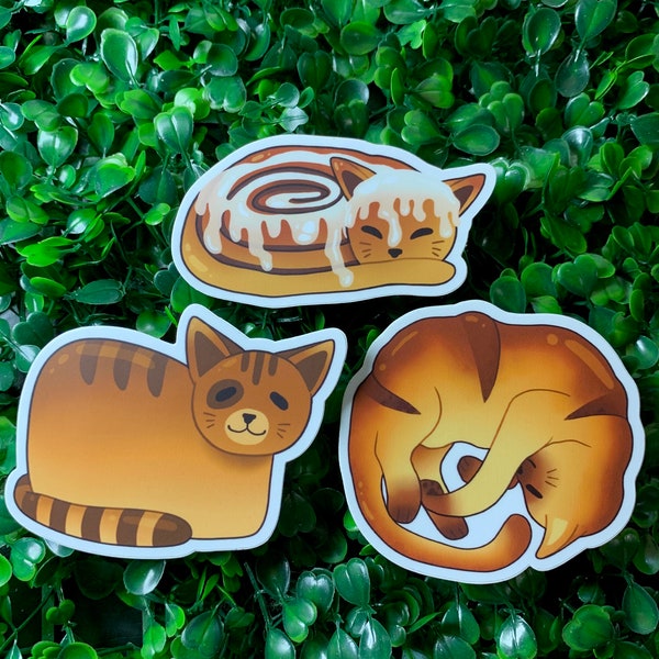 bread cat stickers