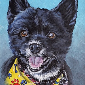 Personalized Gift, Custom Pet Portrait, Dog Art, Dog, Pet Loss Gift, Pet Portrait Painting, Pet Portrait Custom, Pet Memorial, Dog Painting