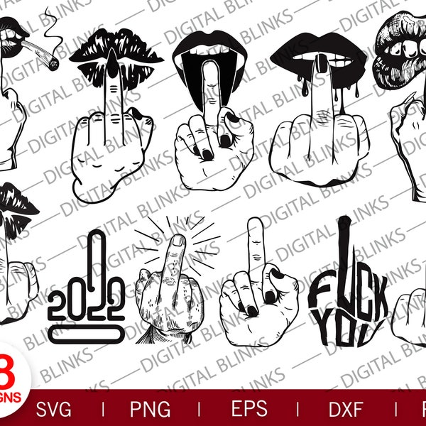 Mittelfinger Lippen SVG, Mittelfinger Lippen Cricut, Mittelfinger PNG, Mittelfinger SVG Schnittdatei, Mittelfinger SVG, Mittelfinger Lippen.