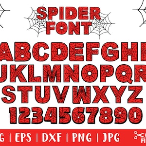 Spider Font SVG, Spider Alphabet SVG, Spider Font,Spider Web Font,Spider Web SVG,Spider ,Spider Letters,Spider Silhouette,Spider Font Dxf