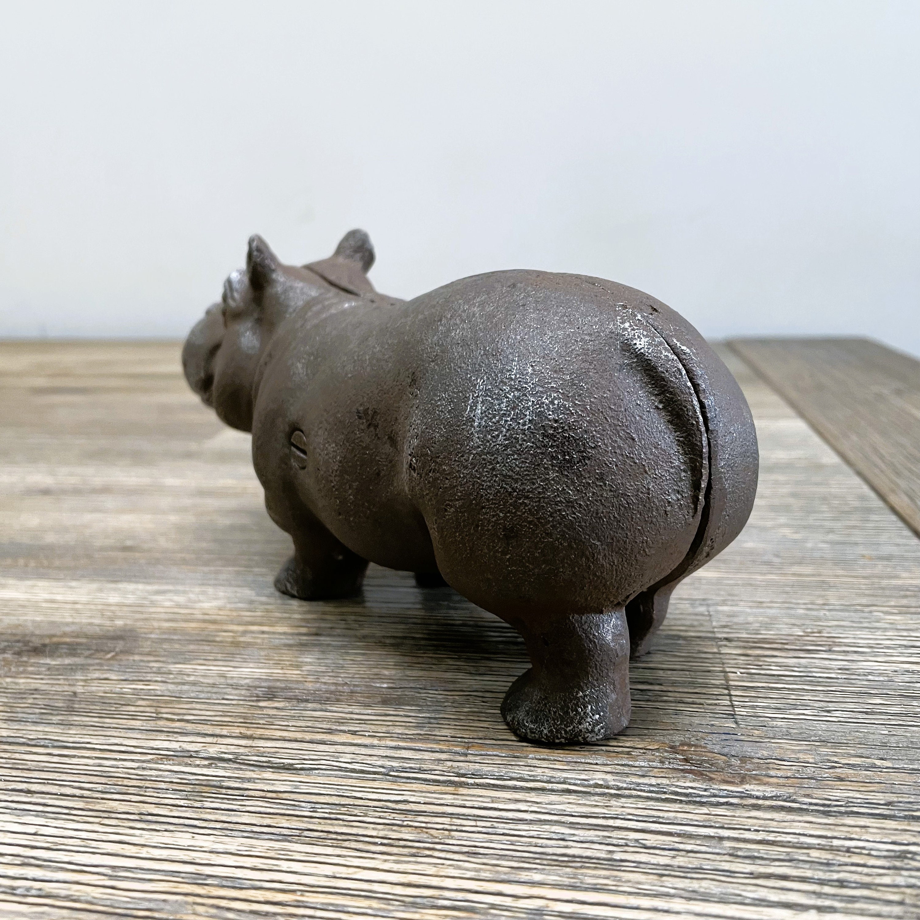 アンティーク　ヴィンテージ　大きい　カバ　貯金 2025年最新】カバ 貯金箱の人気アイテム - メルカリ