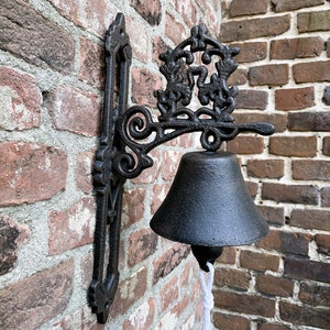 Bellissima campana classica in ghisa - Campana da parete - Stile classico