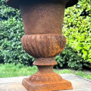 Vase de jardin à la française Jardinière Urne classique 22 cm image 5