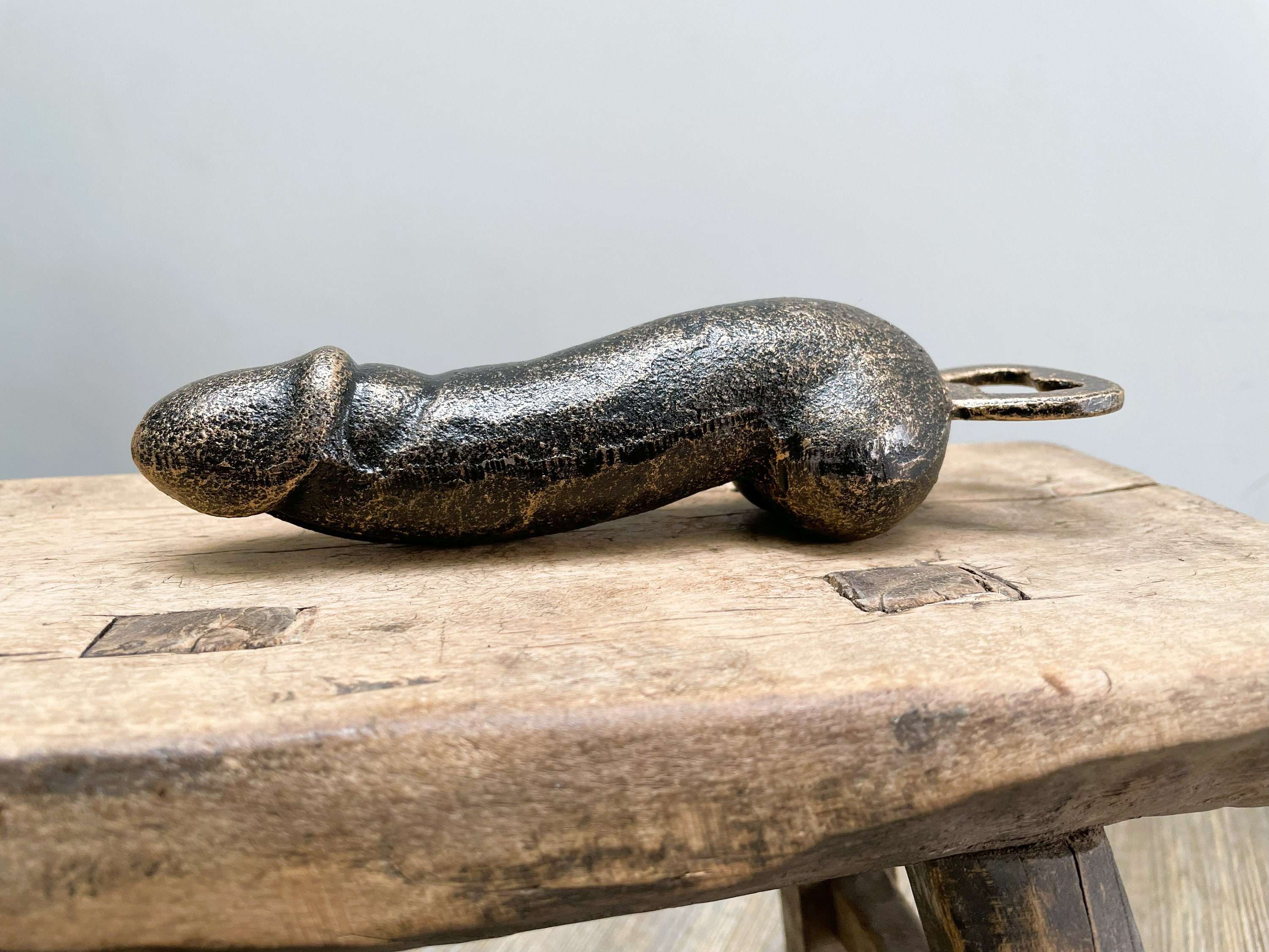 18+ Funny cast iron bottle opener - Bachelor party - Penis shape