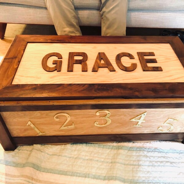 Toy Chest Personalized Etsy