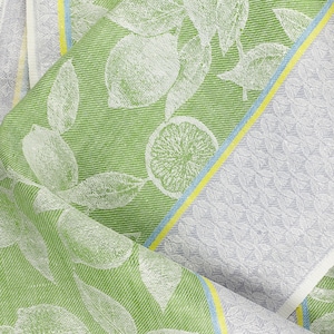 Foliage Green Kitchen Tea Towel