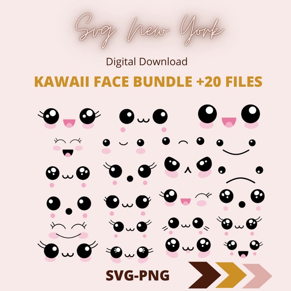 Kawaii face bundle svg-PNG , kawaii cute face svg-png, face bundle svg, cute face svg-png, cute face bundle svg, kawaii svg-png kawaii face