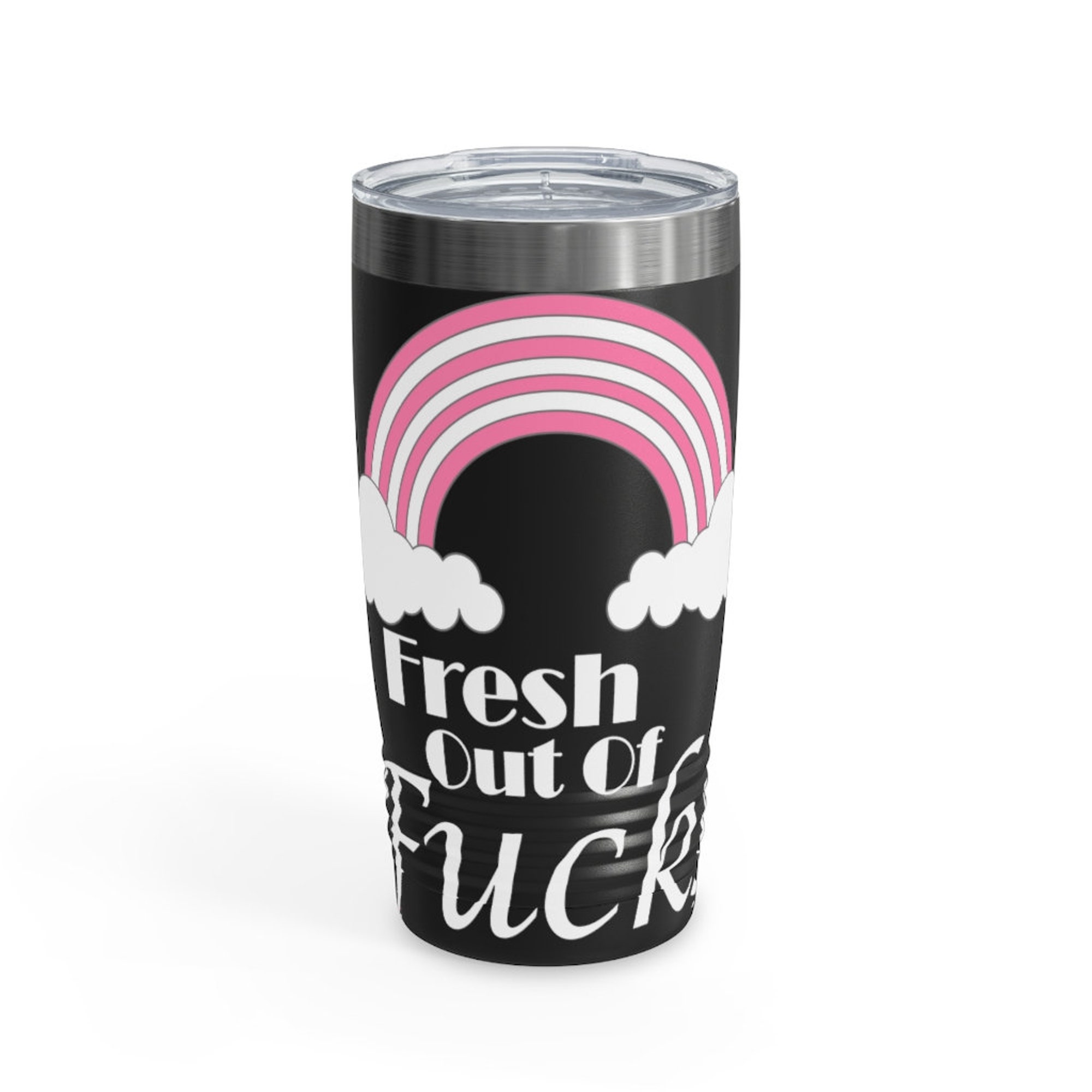 Fresh Out Inappropriate Humor Ringneck Tumbler, 20oz