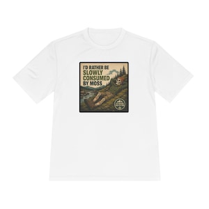 Forest Humor T-Shirt, Moss-Softened Log, Nature Lover Gift